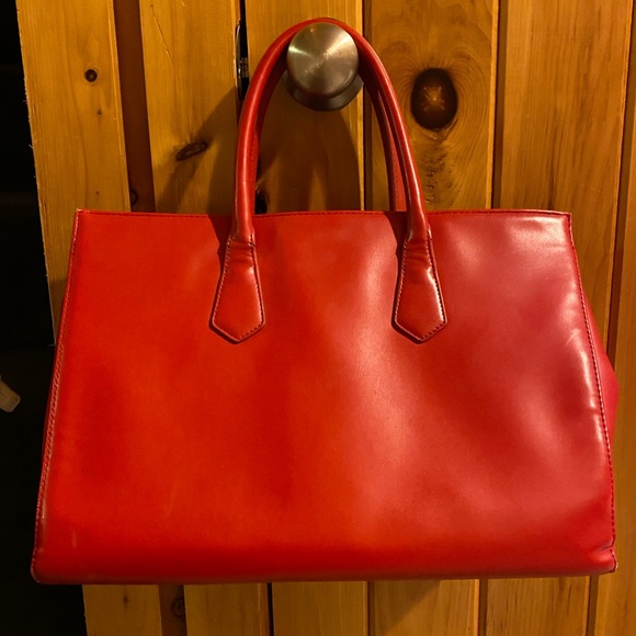 Express Women’s Red Purse with Spacious Sections - Picture 11 of 13